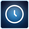 icon of a clock face
